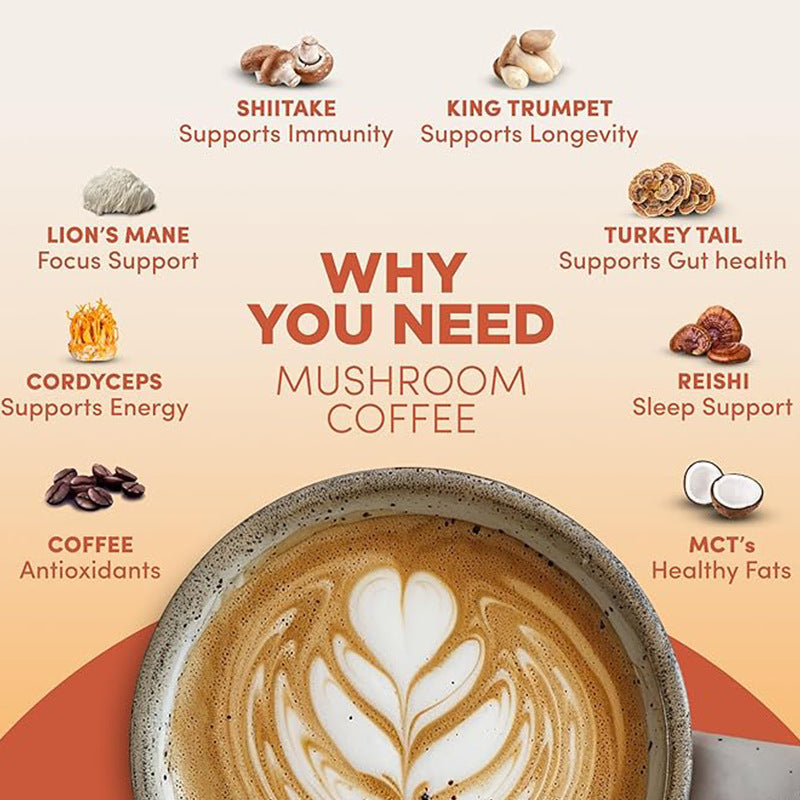 Mushroom Coffee Sucrose-Free