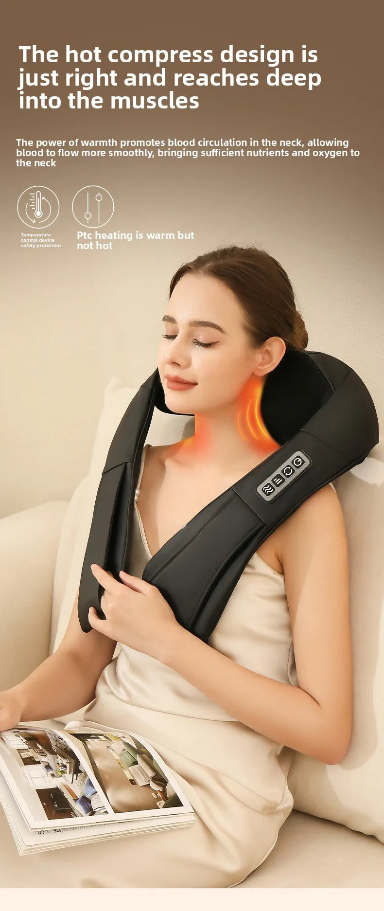 Heated Shoulder & Neck Massager